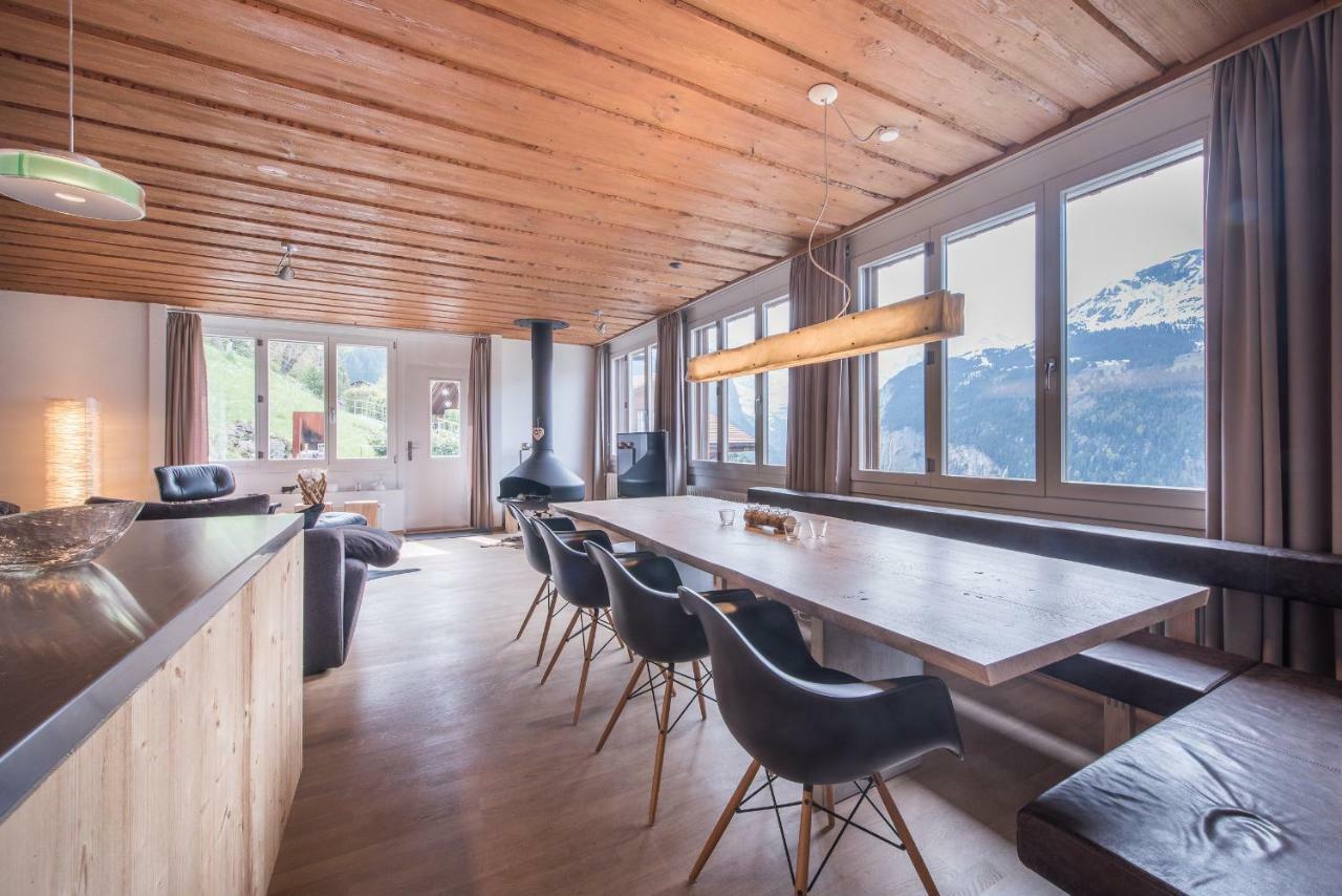 Schweizerheim Residence 11 Wengen Esterno foto