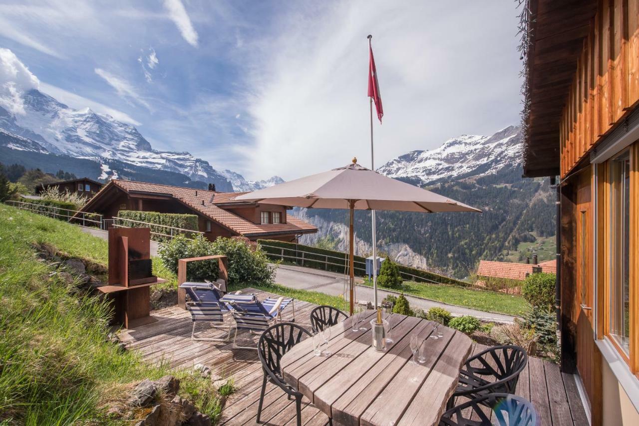 Schweizerheim Residence 11 Wengen Esterno foto